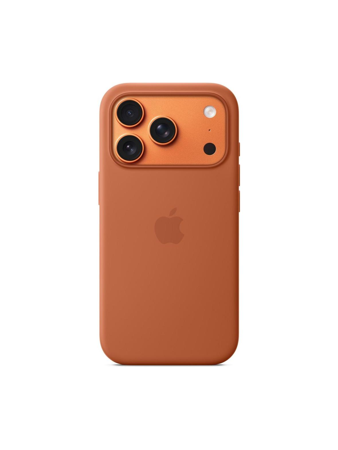 iPhone 17 Pro Silicone Case with MagSafe – Terra Cotta 0INT