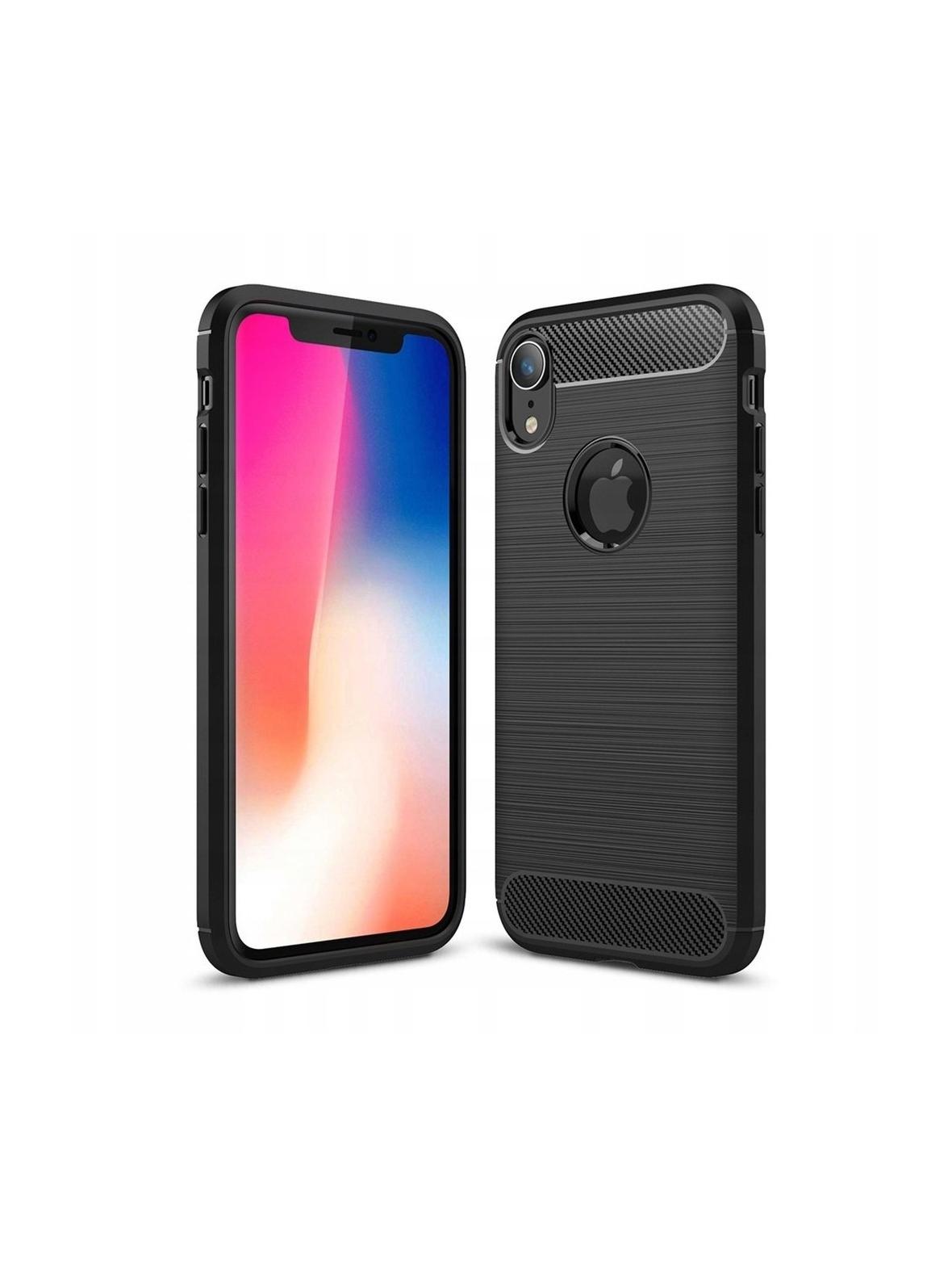 Futerał CARBON do IPHONE XR czarny