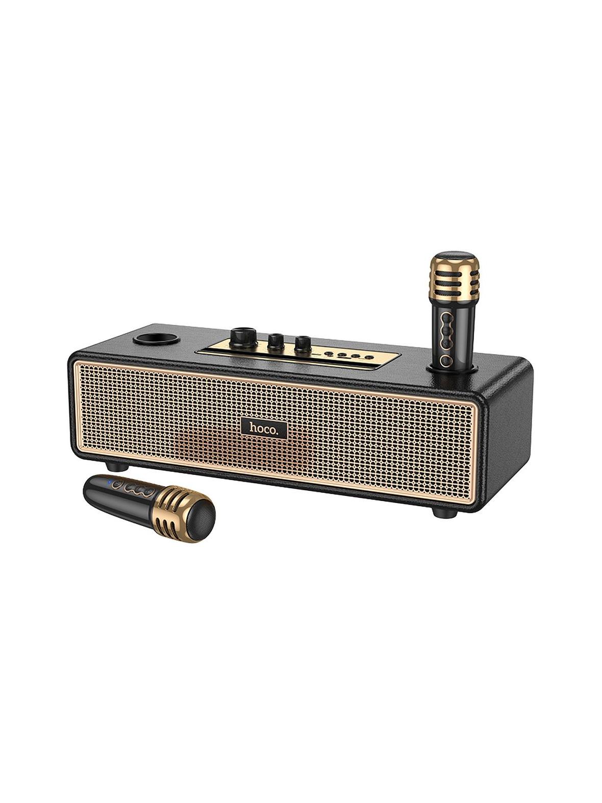 Zestaw do karaoke bluetooth 25W 6h Hoco BS63 czarny