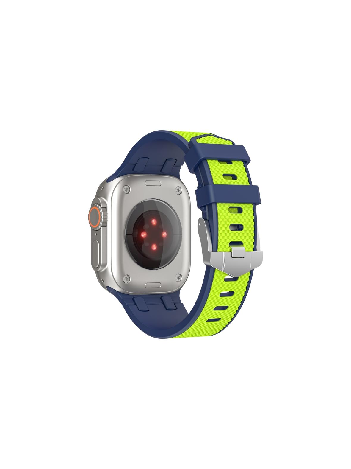 WiWU - Pasek do smartwatcha Wi-WB015 Kylin Watch Band 42/44/45/49mm - fluorescencyjny zielony