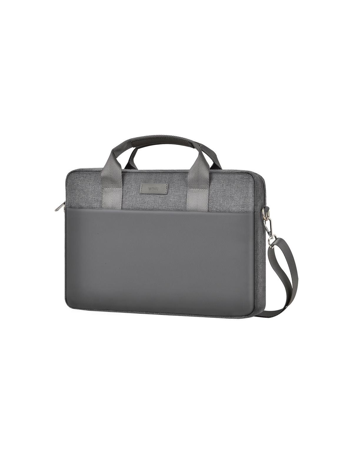 WiWU - Wodoodporna torba na laptopa 14" Minimalist Pro - szara