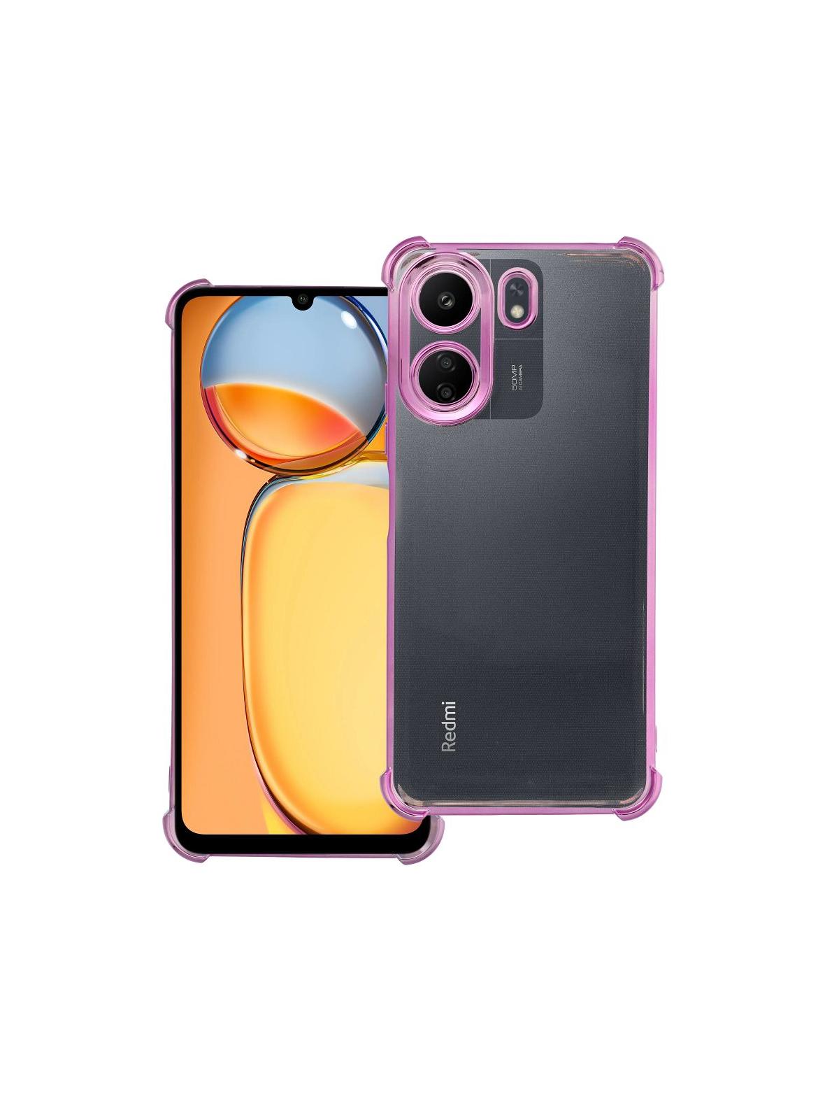 Futerał ANTISHOCK ELECTRO do XIAOMI 13C purpurowy