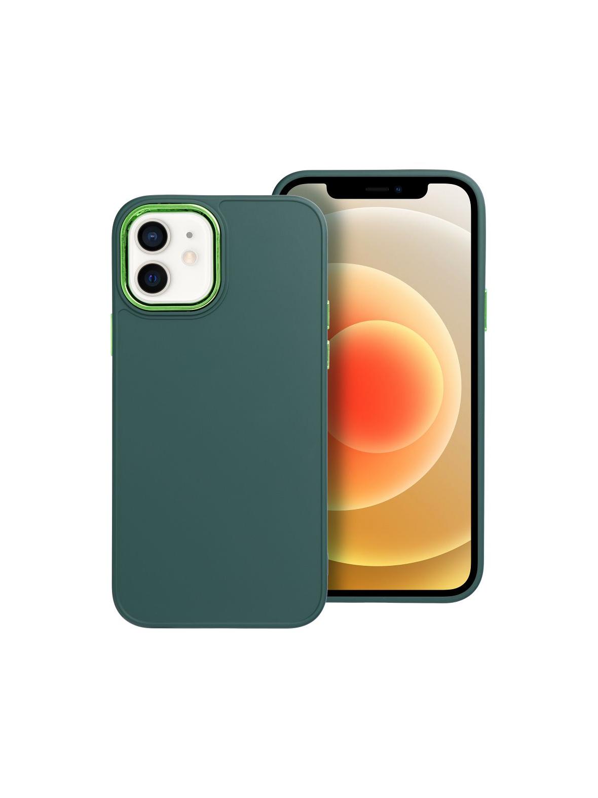 Futerał FRAME do IPHONE 12 / 12 Pro zielony