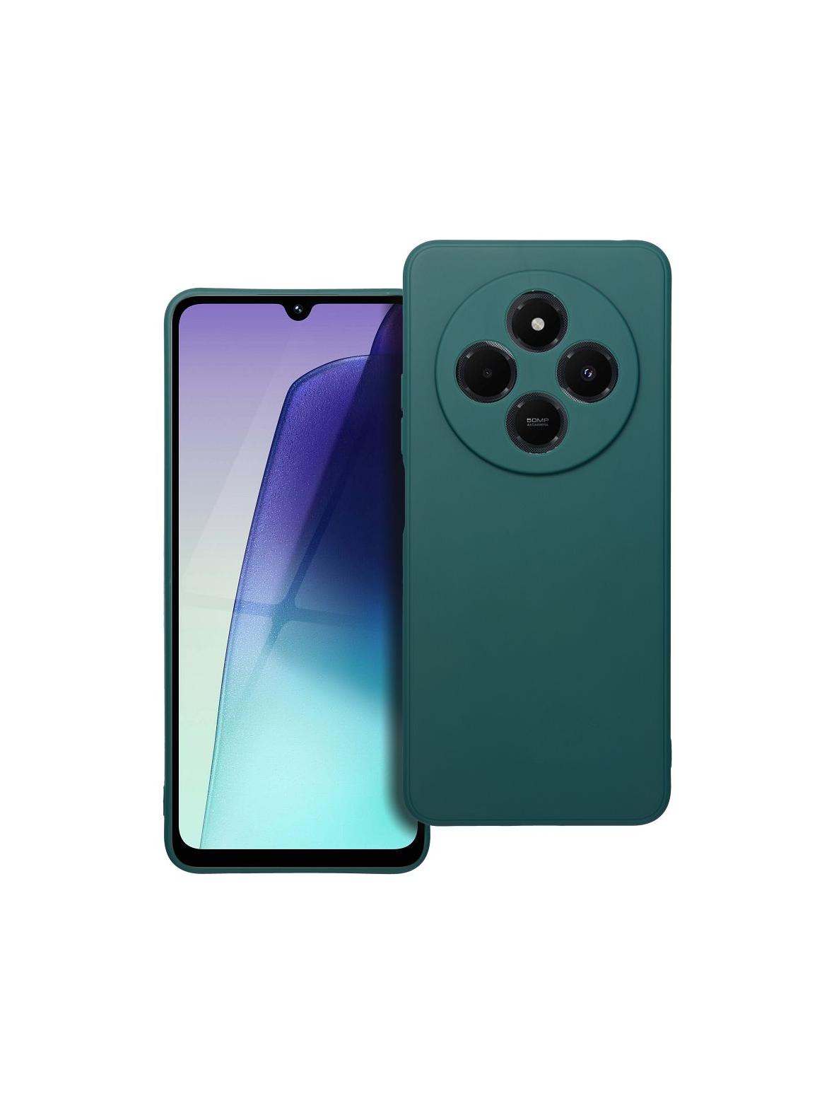 Futerał MATT do XIAOMI Redmi 14C ciemnozielony