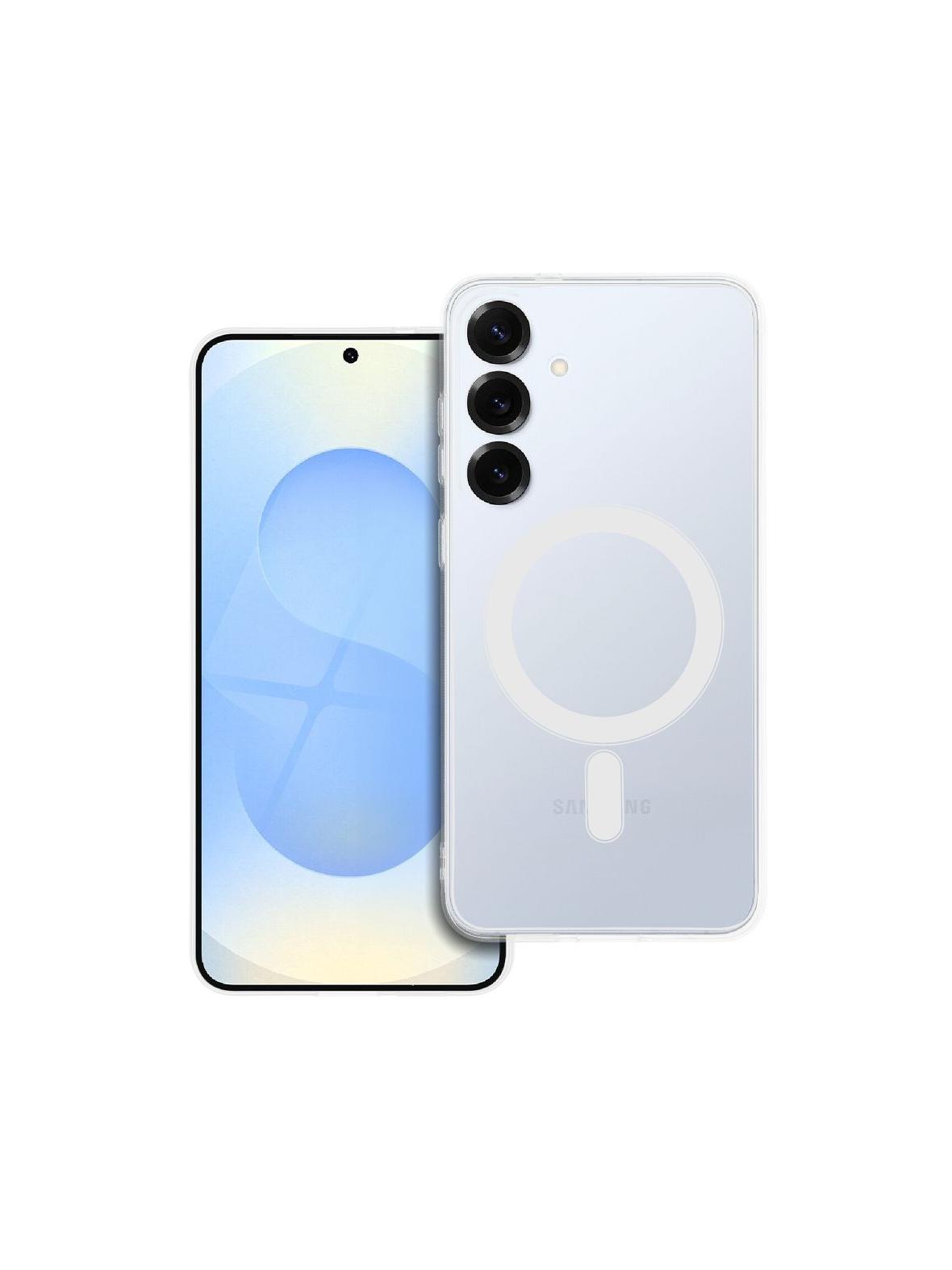 Futerał CLEAR CASE 2 mm do SAMSUNG S25 Plus kompatybilny z MagSafe (camera protection) transparentny