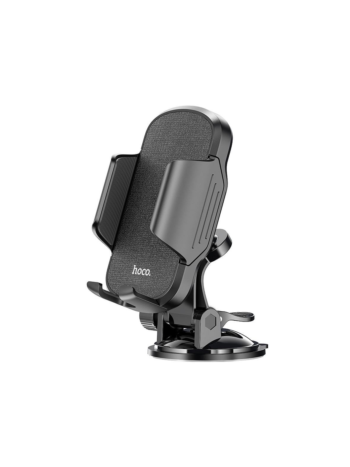 Uchwyt na telefon do samochodu uniwersalny Hoco do szyby / deski CA82 czarny