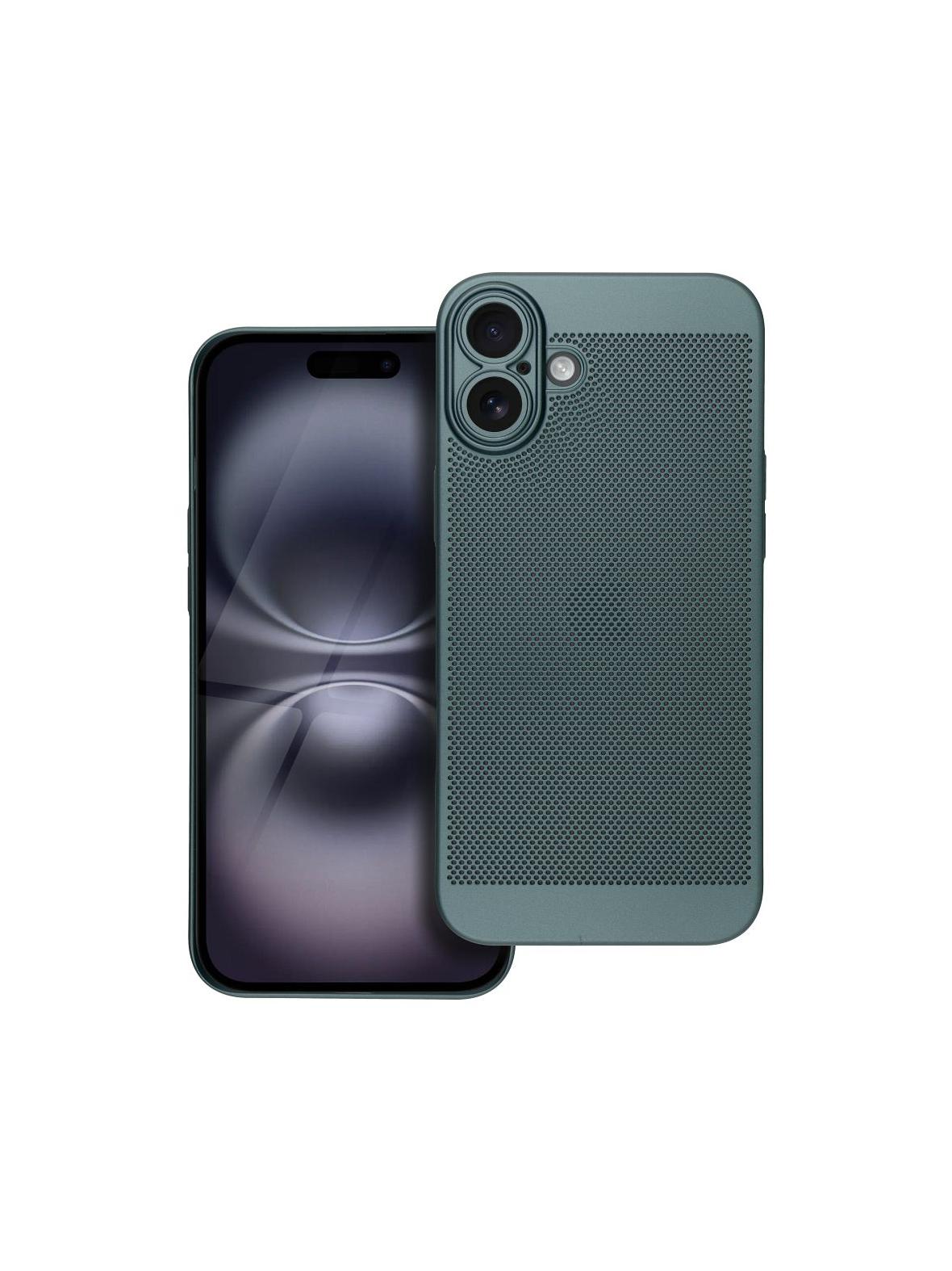 Futerał BREEZY do IPHONE 16 Plus zielony