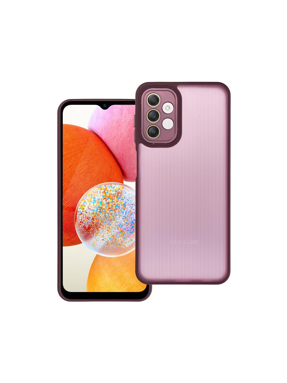 Futerał VARIETE do SAMSUNG A13 4G purpurowy