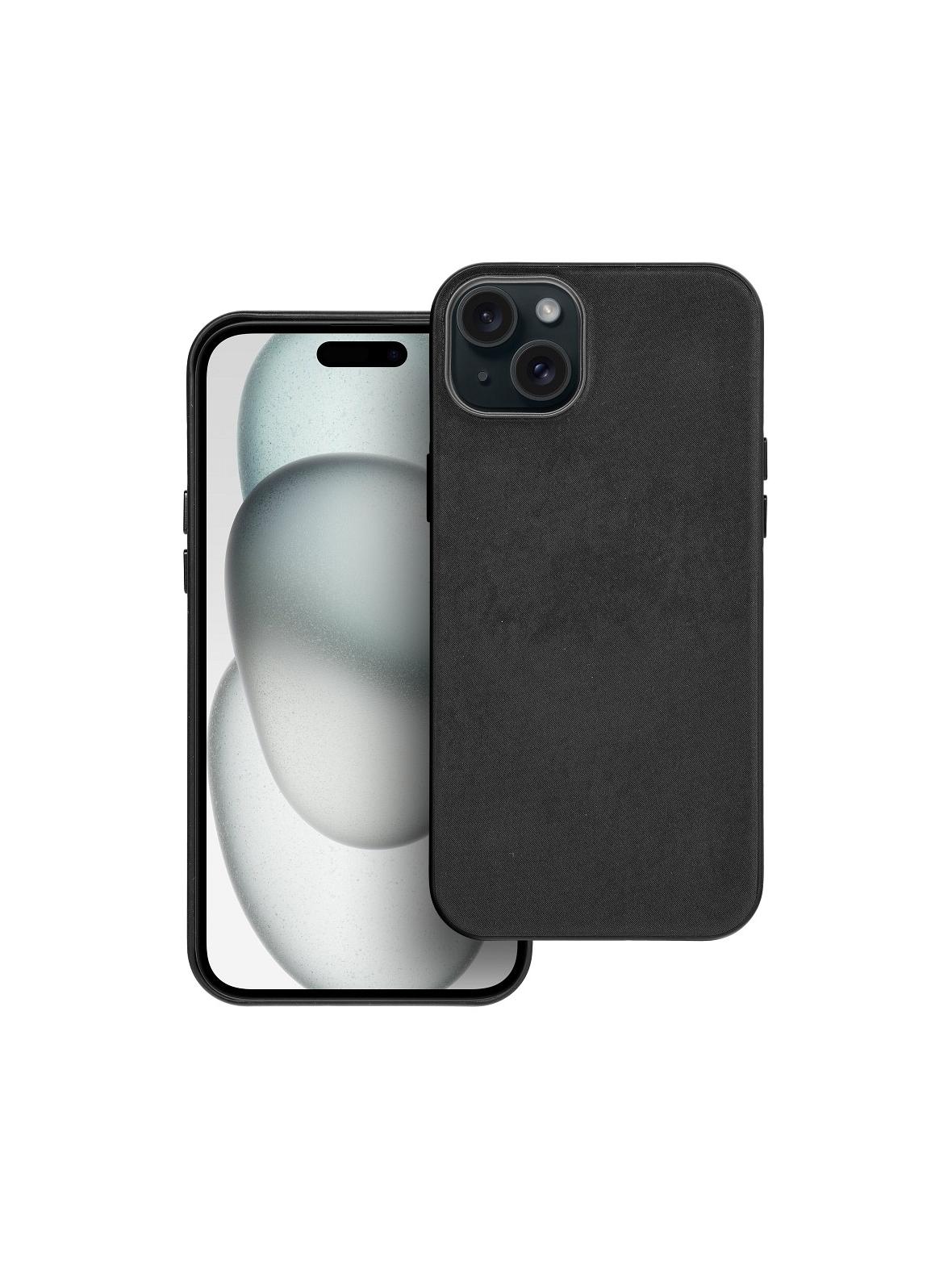 Futerał WOVEN MAG COVER kompatybilny z MagSafe do IPHONE 15 Plus czarny