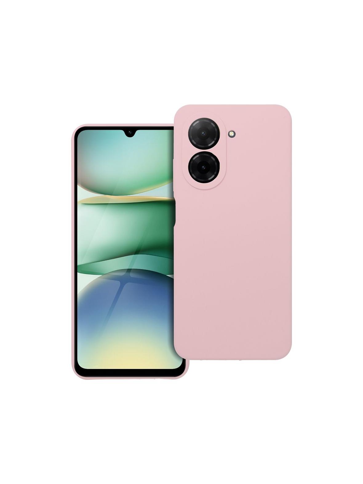 Futerał SILICONE 2mm do XIAOMI REDMI A5 ( 171,7 x 77,8 x 8,26 ) pudrowy róż