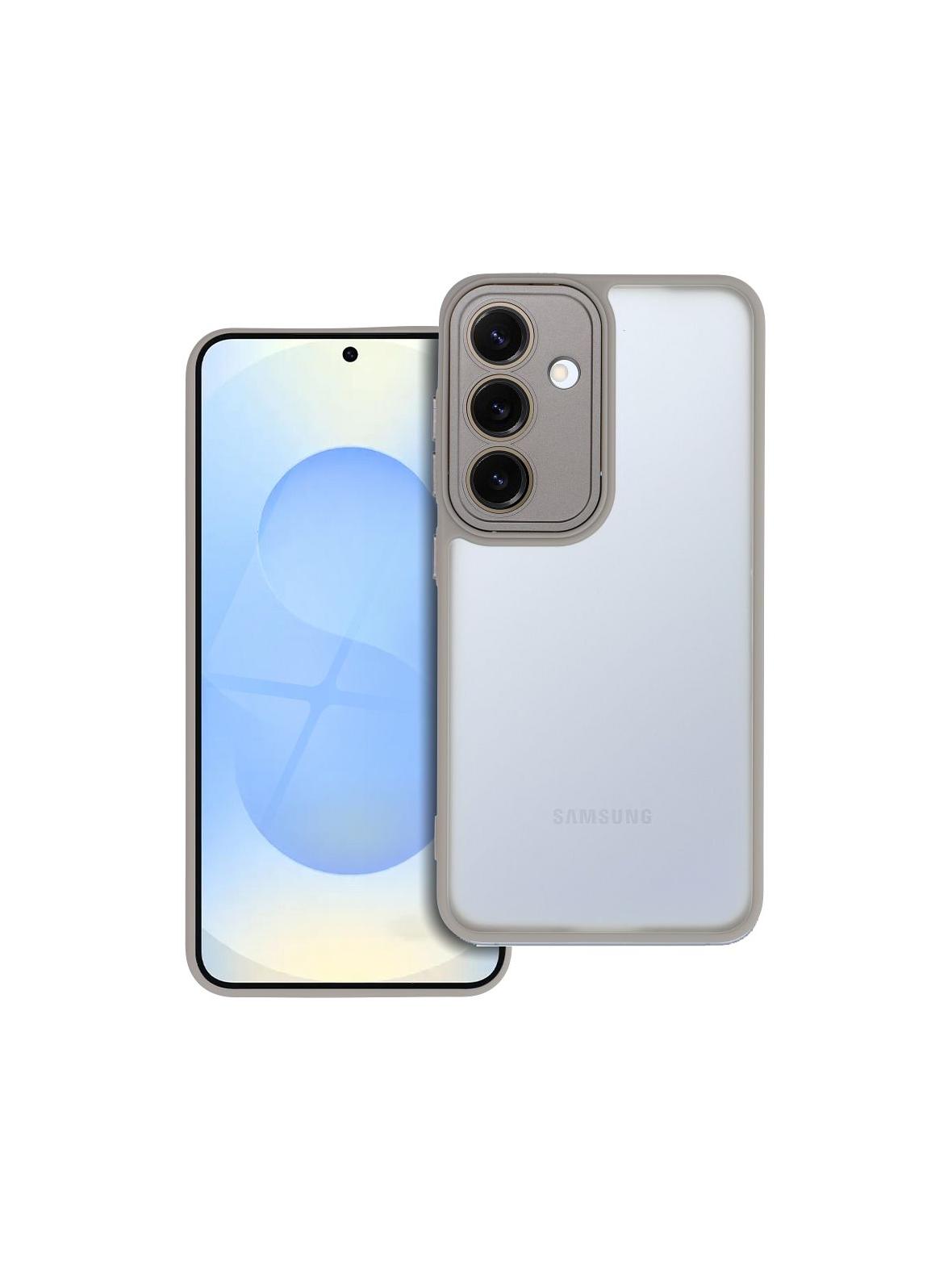 Futerał VARIETE do SAMSUNG S25 stalowy