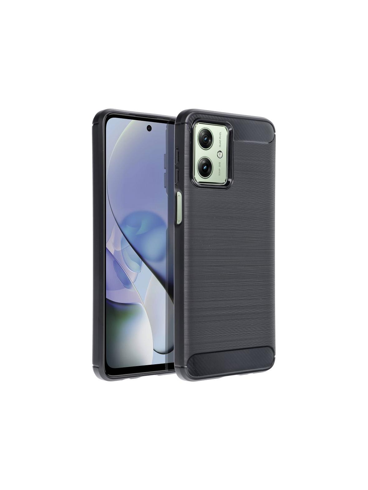 Futerał CARBON do MOTOROLA G54 czarny
