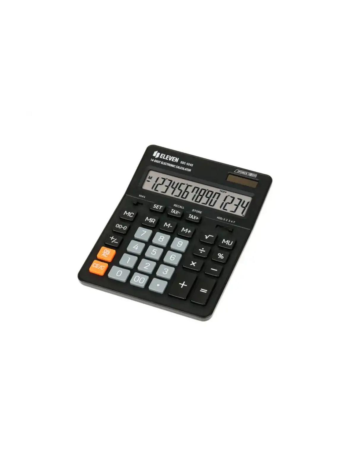 ELEVEN kalkulator biurowy SDC-554S czarny