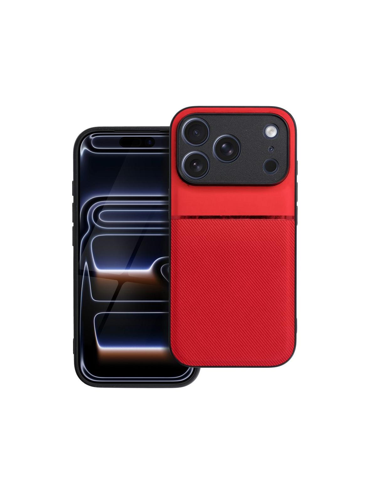 Futerał NOBLE do IPHONE 17 Pro czerwony