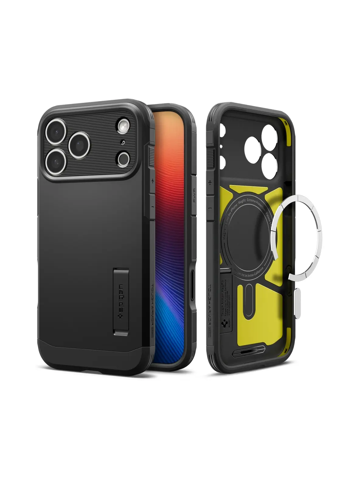 SPIGEN futerał TOUGH ARMOR MAG kompatybilny z MagSafe do IPHONE 17 Pro Max black