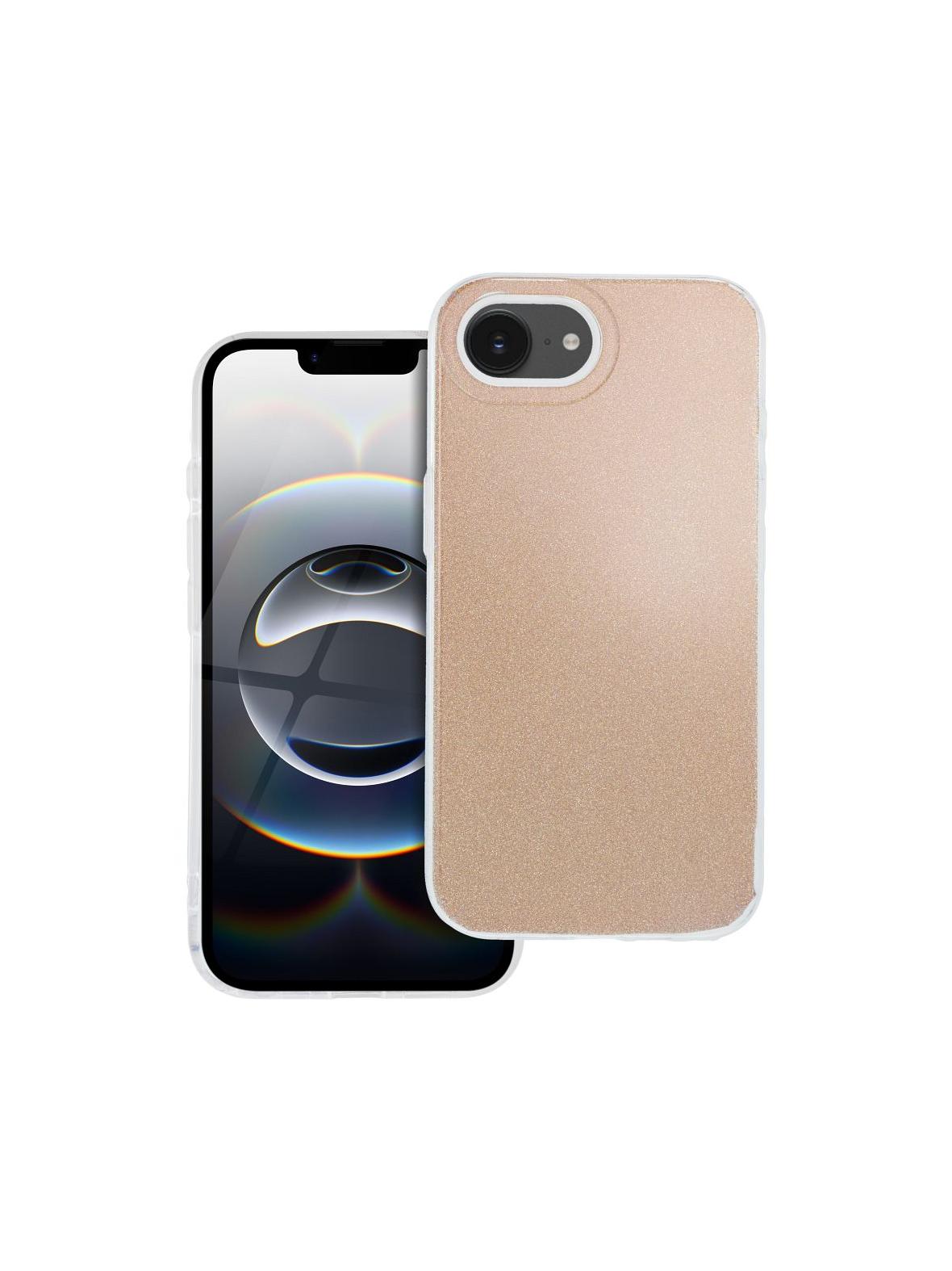 Futerał SHINING do IPHONE 16e (SE 4 2025) złoty