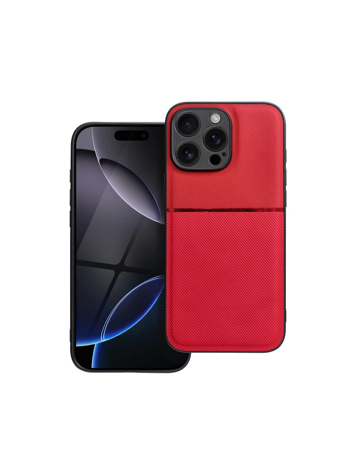 Futerał NOBLE do IPHONE 16 Pro Max czerwony