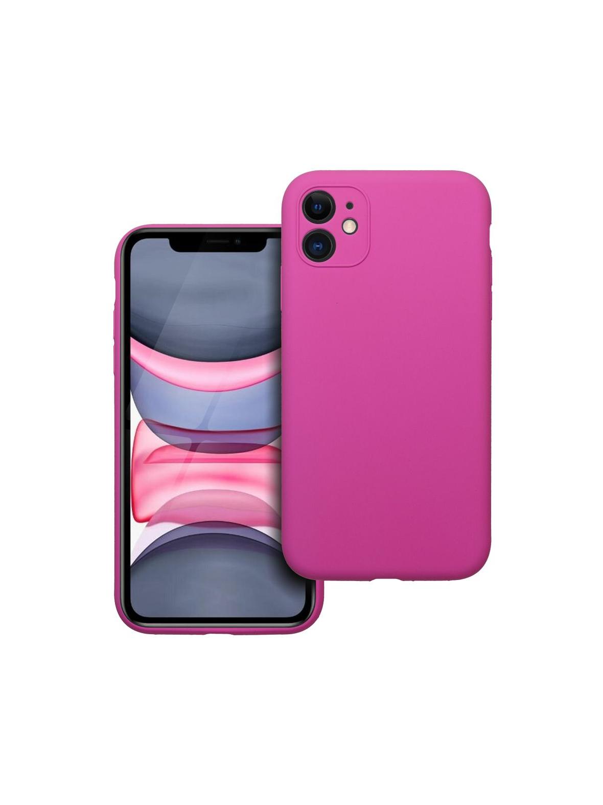 Futerał SILICONE 2mm do IPHONE 11 róż