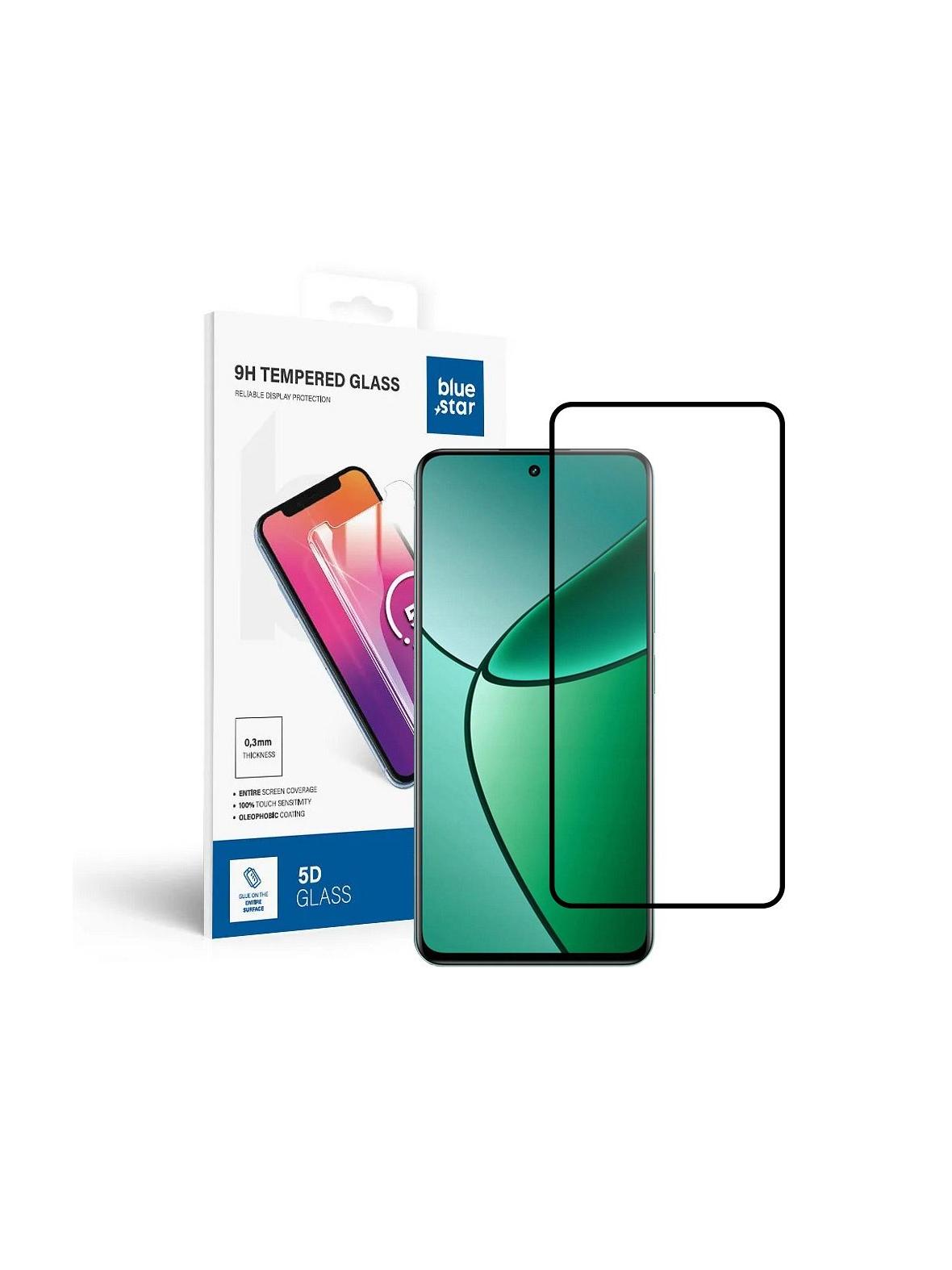 Szkło hartowane do Realme 12 PLUS Blue Star 5D czarne