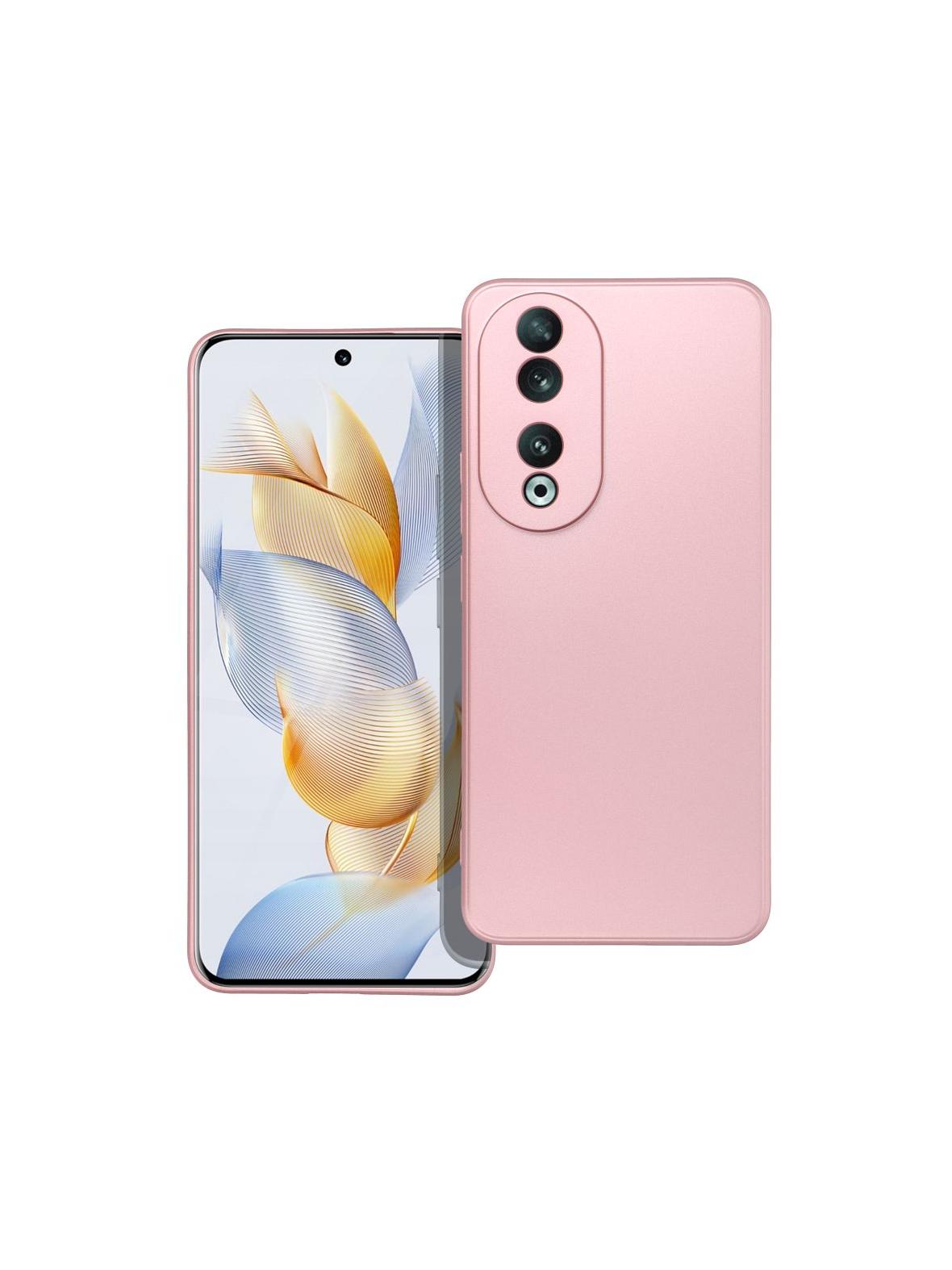 Futerał METALLIC do HONOR 90 5G różowy