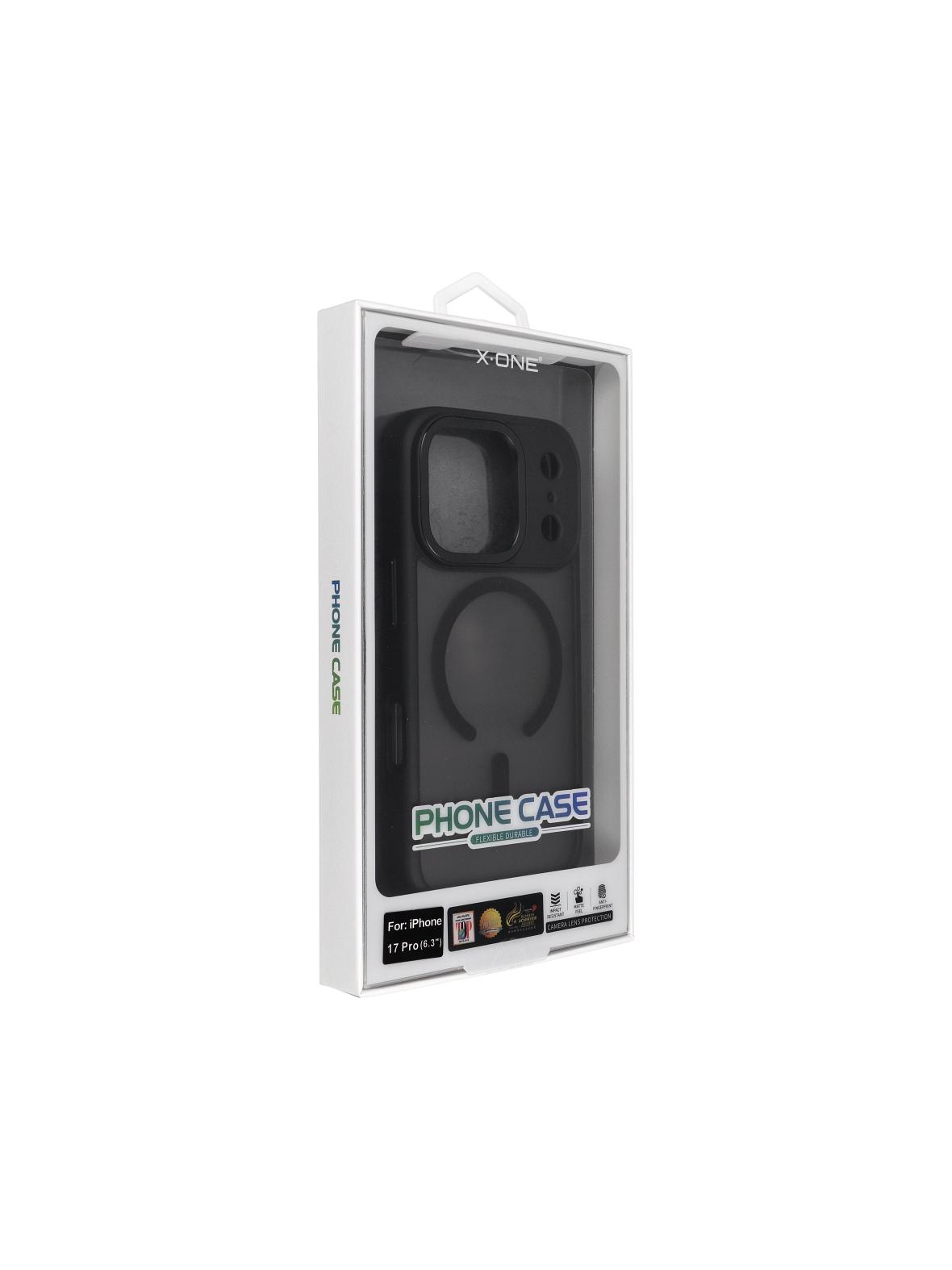 Futerał X-ONE Dropguard Magnetic Case Air (kompatybilny z MagSafe) - do Apple iPhone 17 Pro czarny