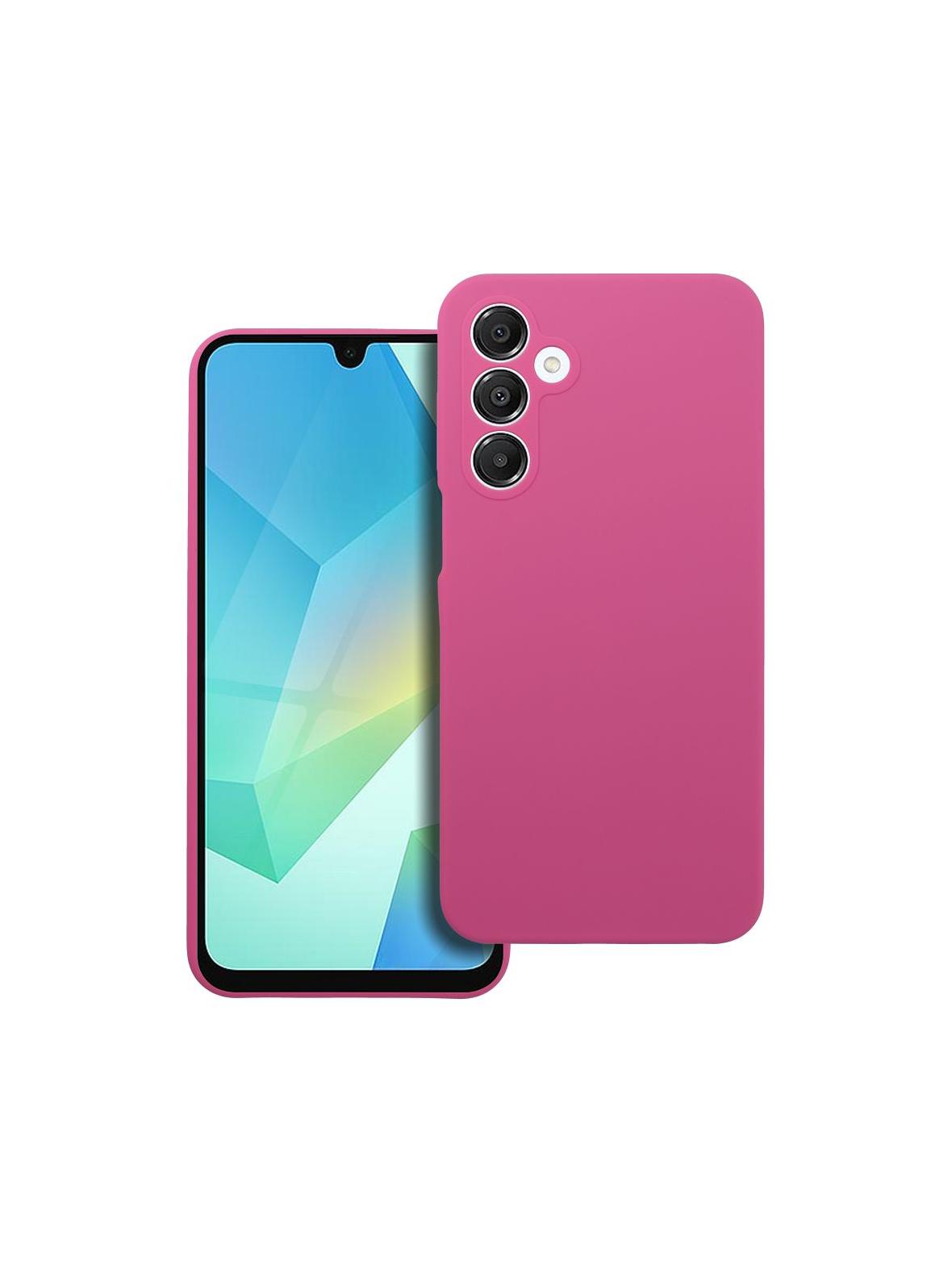 Futerał SILICONE 2mm do SAMSUNG A16 5G / A16 4G róż