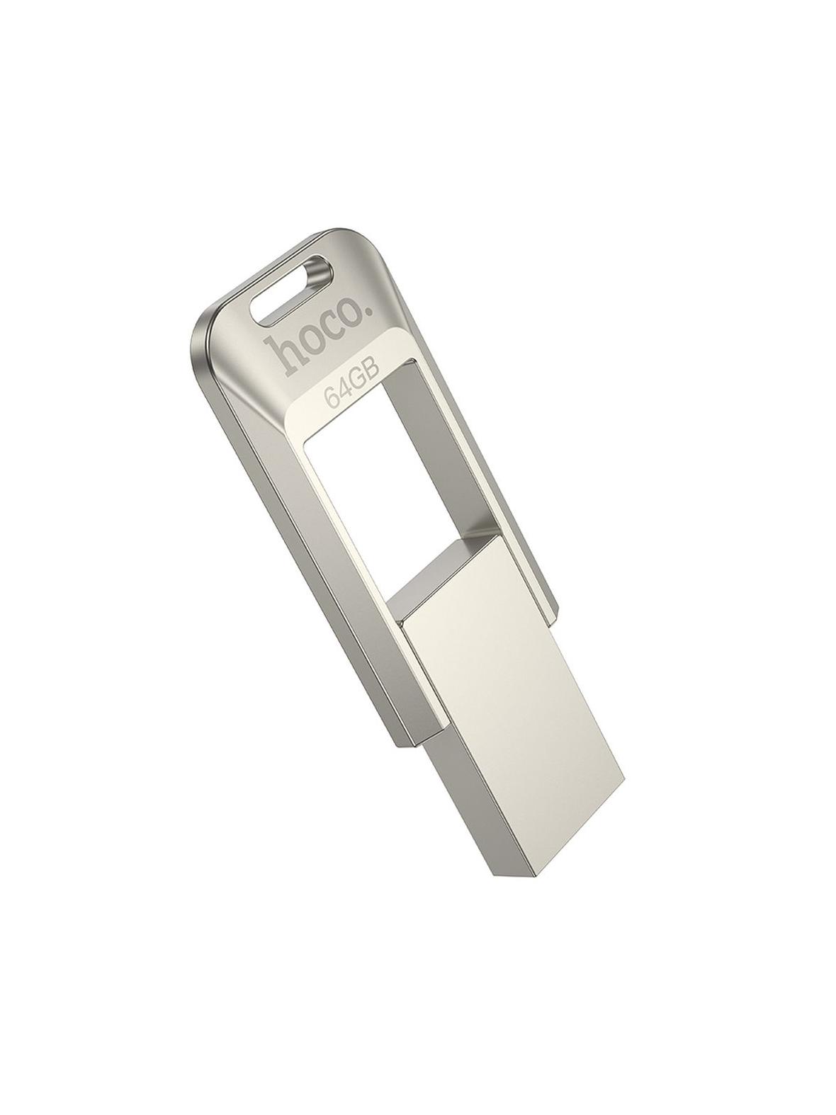 Pendrive 64GB USB 3.0 (USB A) Hoco UD16 nikiel