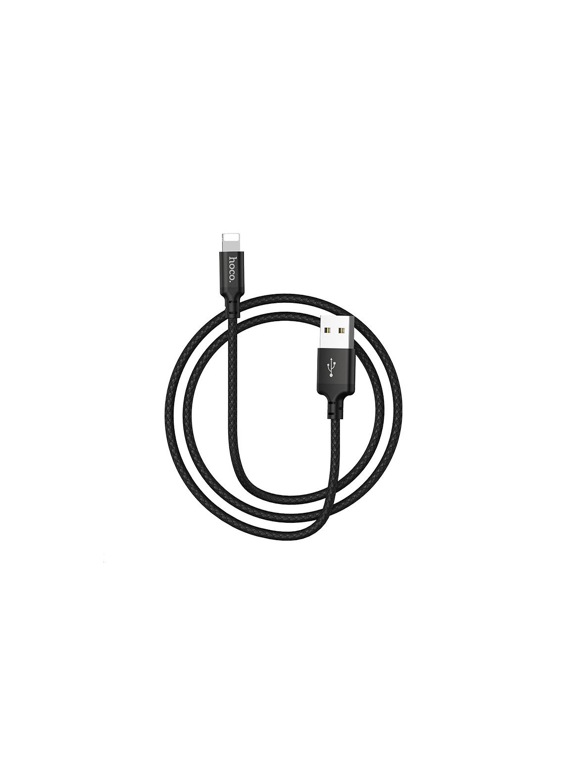 Kabel USB A do Lightning Hoco 1 m X14 czarny