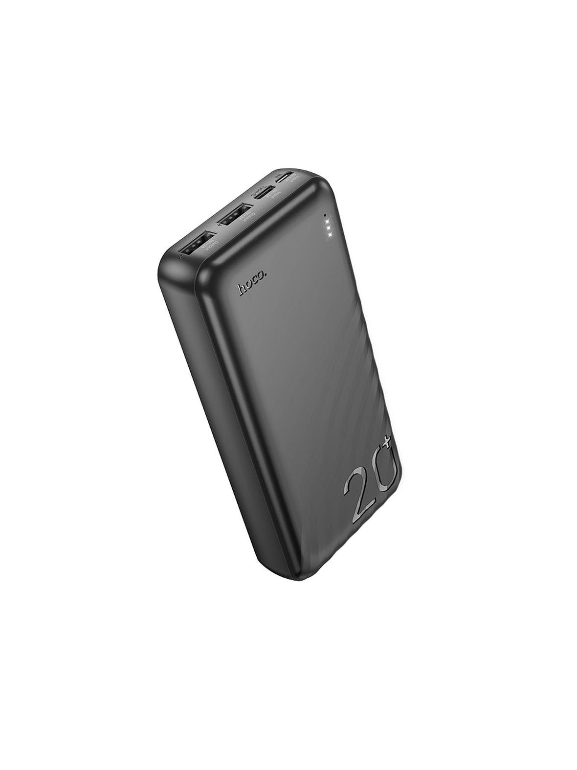 HOCO powerbank 20000 mAh 2A J123A czarny