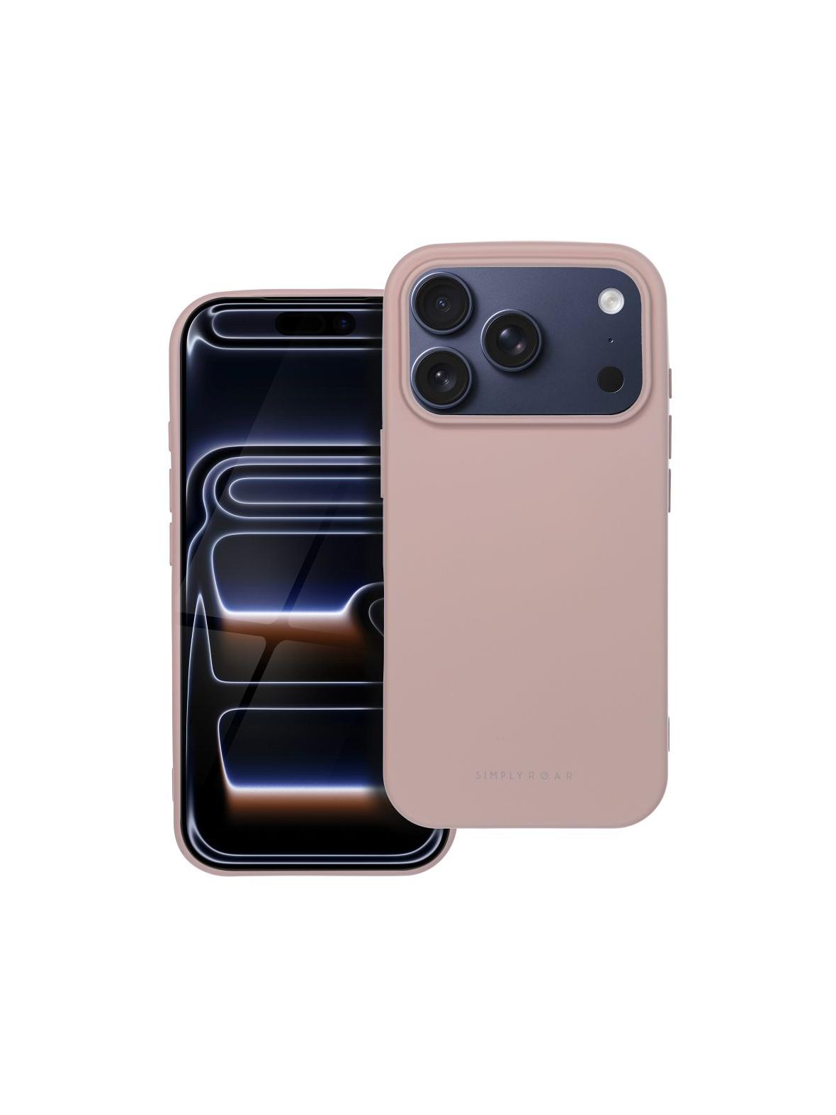 ROAR futerał SPACE do IPHONE 17 Pro pudrowy róż