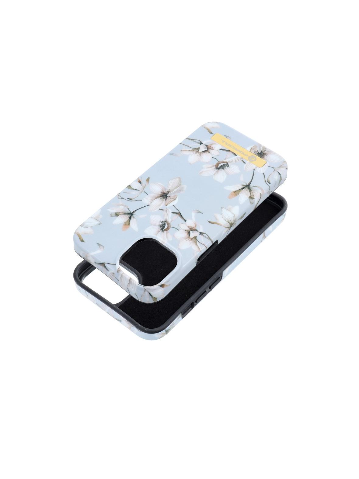 Etui na iPhone 14 Forcell F-Protect Mirage zgodny z MagSafe spring flowers