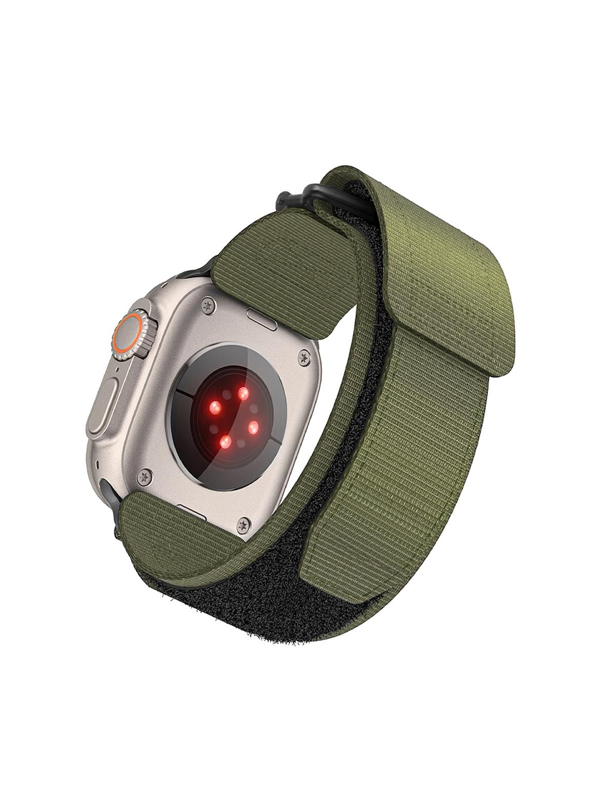 Pasek do Apple Watch Forcell F-Design FA05 rzep nylon 38 / 40 / 41 mm zielony