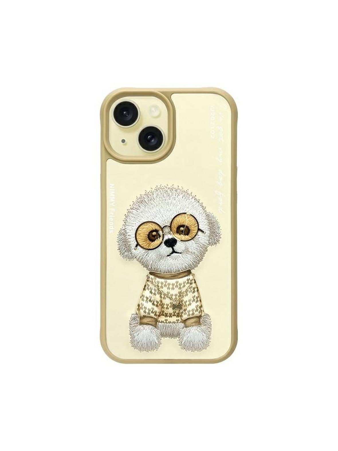 NIMMY futerał GLASSES COOL DOG do IPHONE 15 khaki