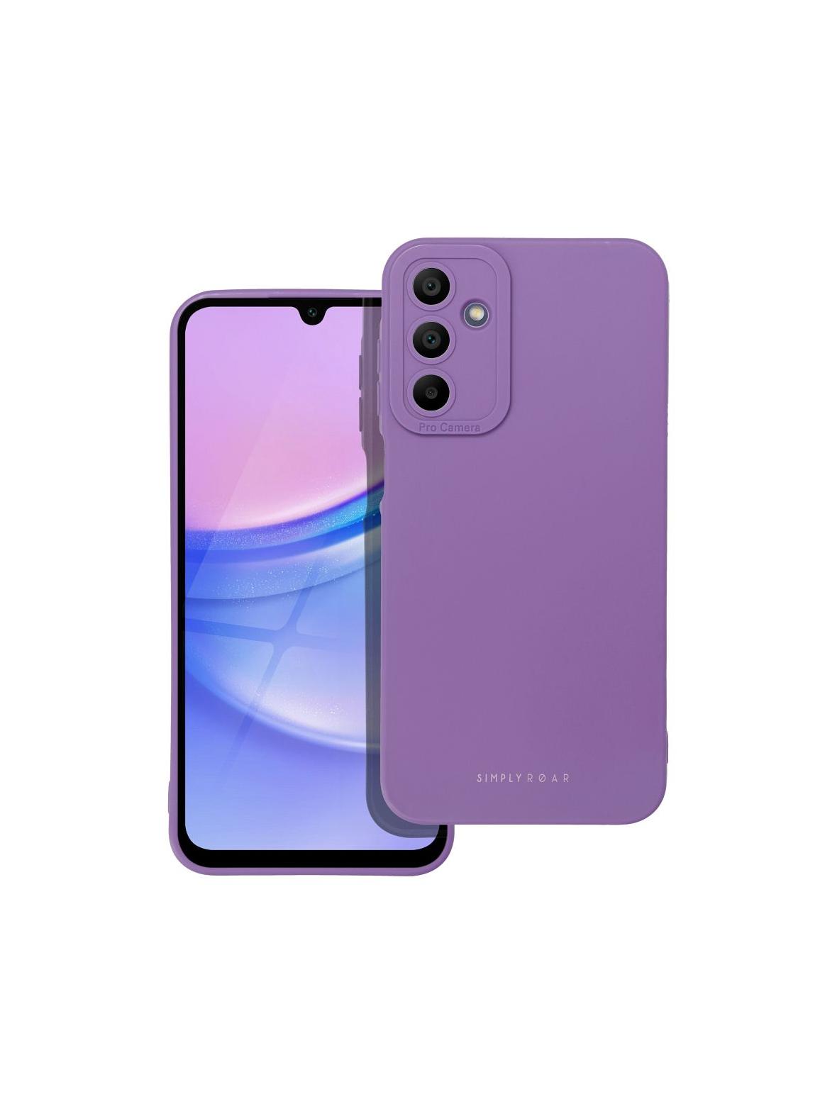 ROAR futerał LUNA do SAMSUNG A15 4G / A15 5G Fioletowy