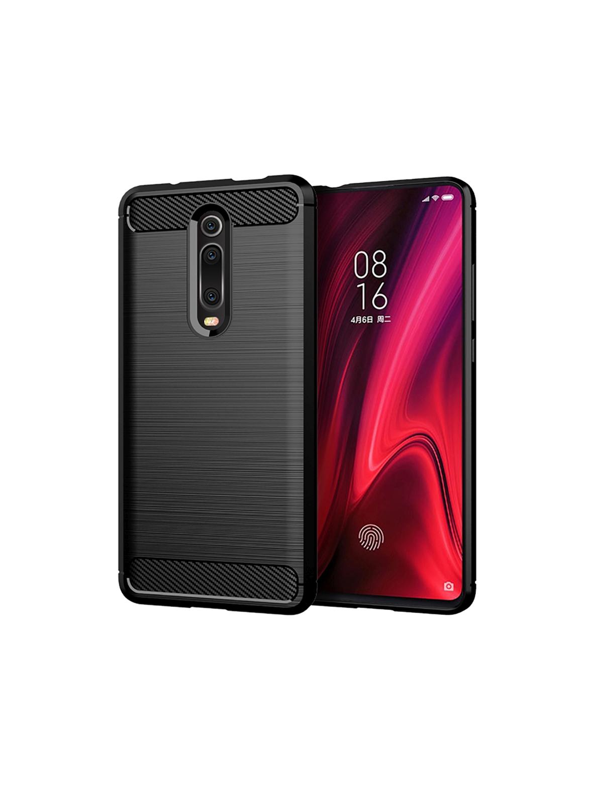 Futerał CARBON do XIAOMI Redmi 9T / Poco M3 czarny