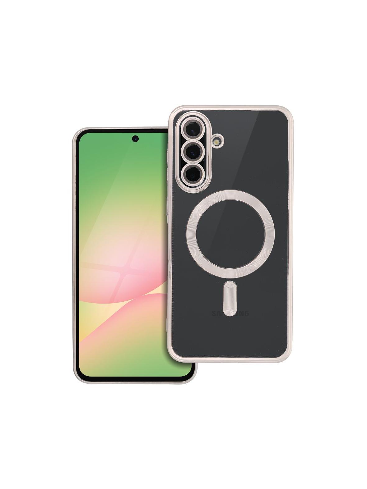 Futerał ELECTRO MAG COVER kompatybilny z MagSafe do SAMSUNG A56 tytanowy