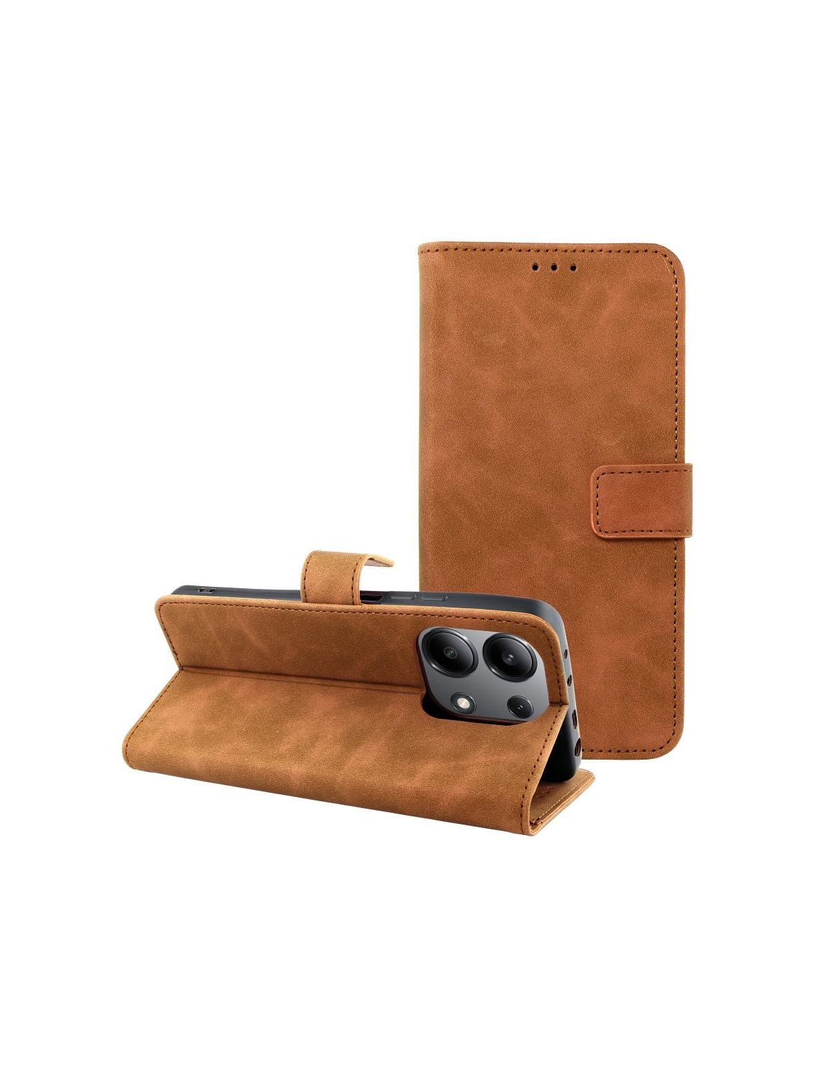 Kabura TENDER Book do XIAOMI Redmi Note 13 4G brązowy