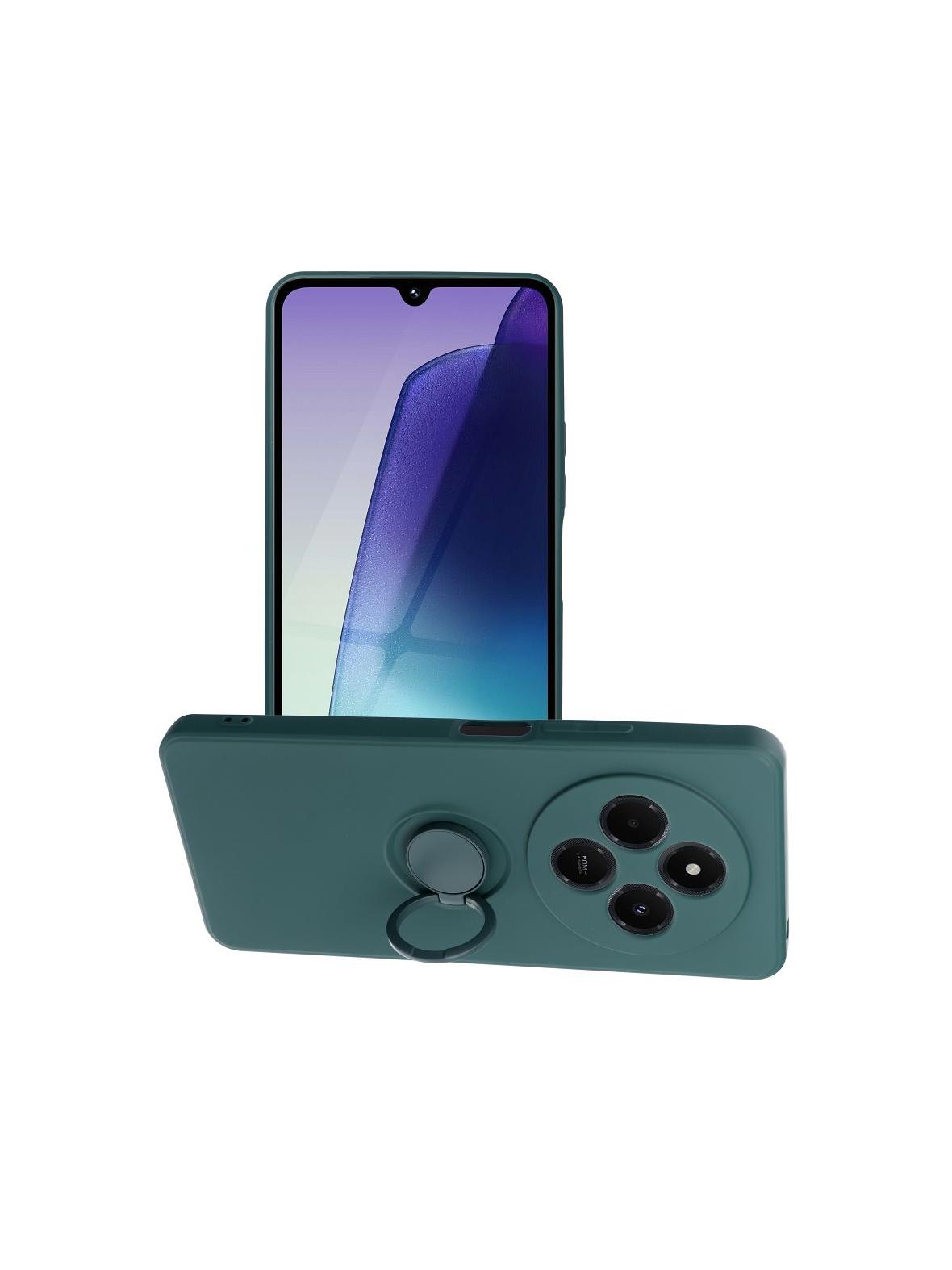 Futerał SILICONE RING do XIAOMI Redmi 14C  zielony