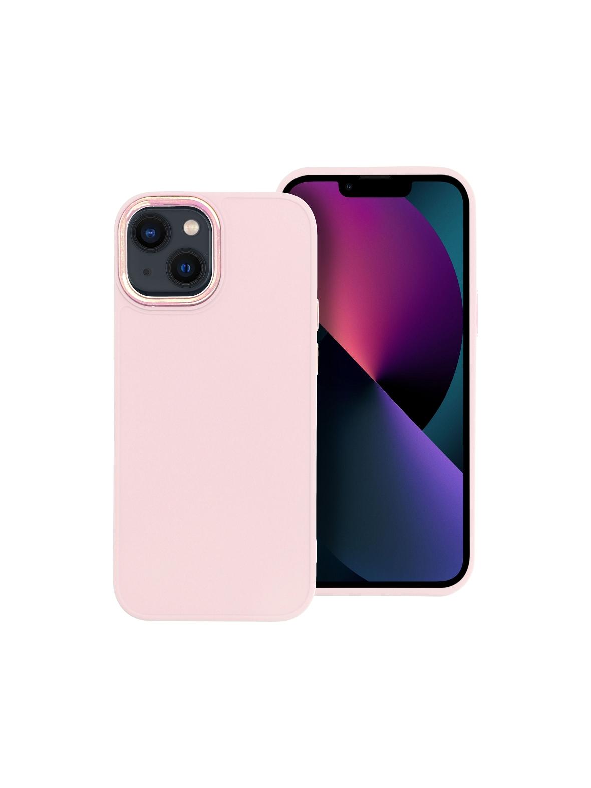 Futerał FRAME do IPHONE 13 Mini pudrowy róż