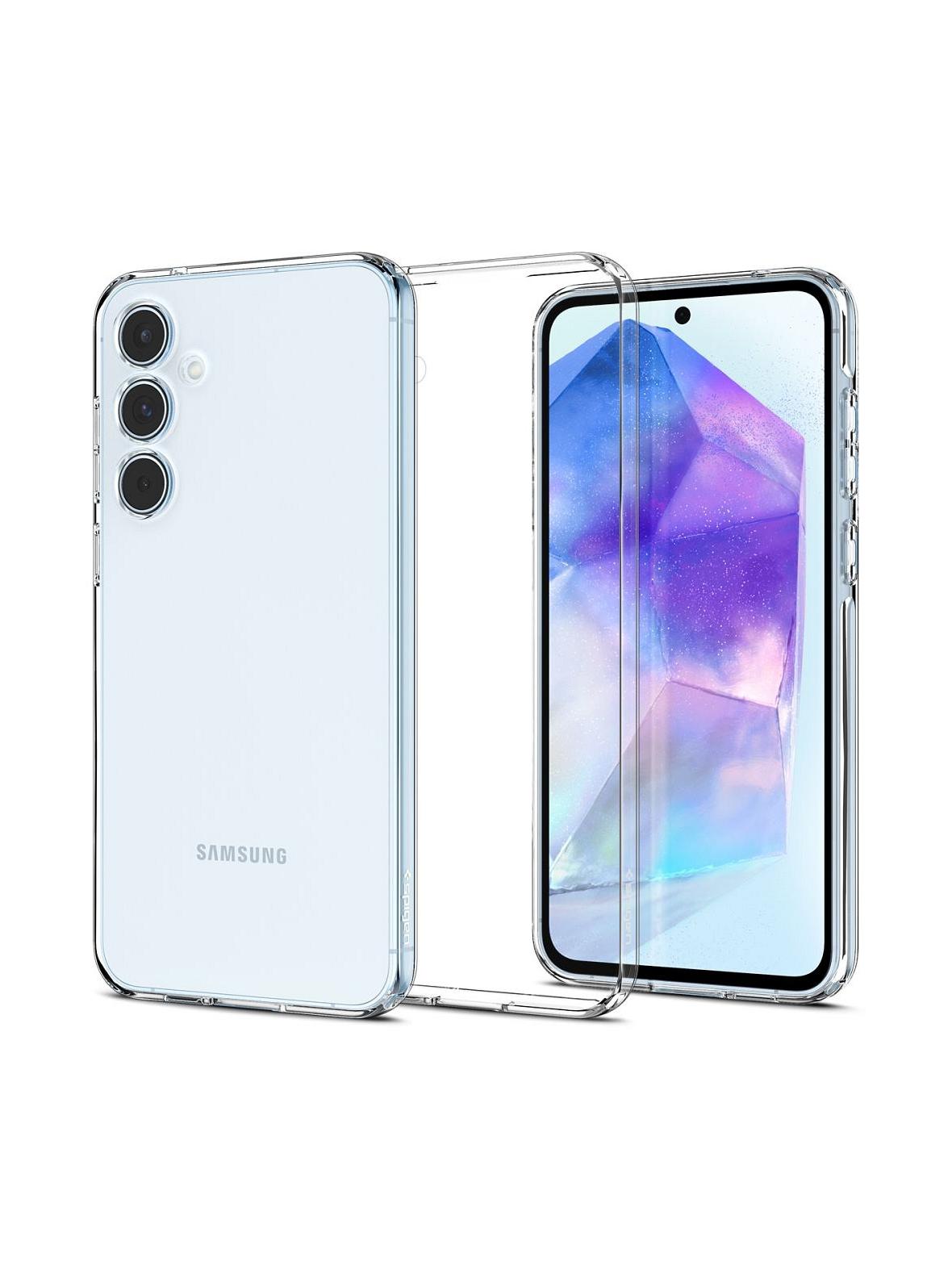 SPIGEN futerał LIQUID CRYSTAL do SAMSUNG A55 5G transparent