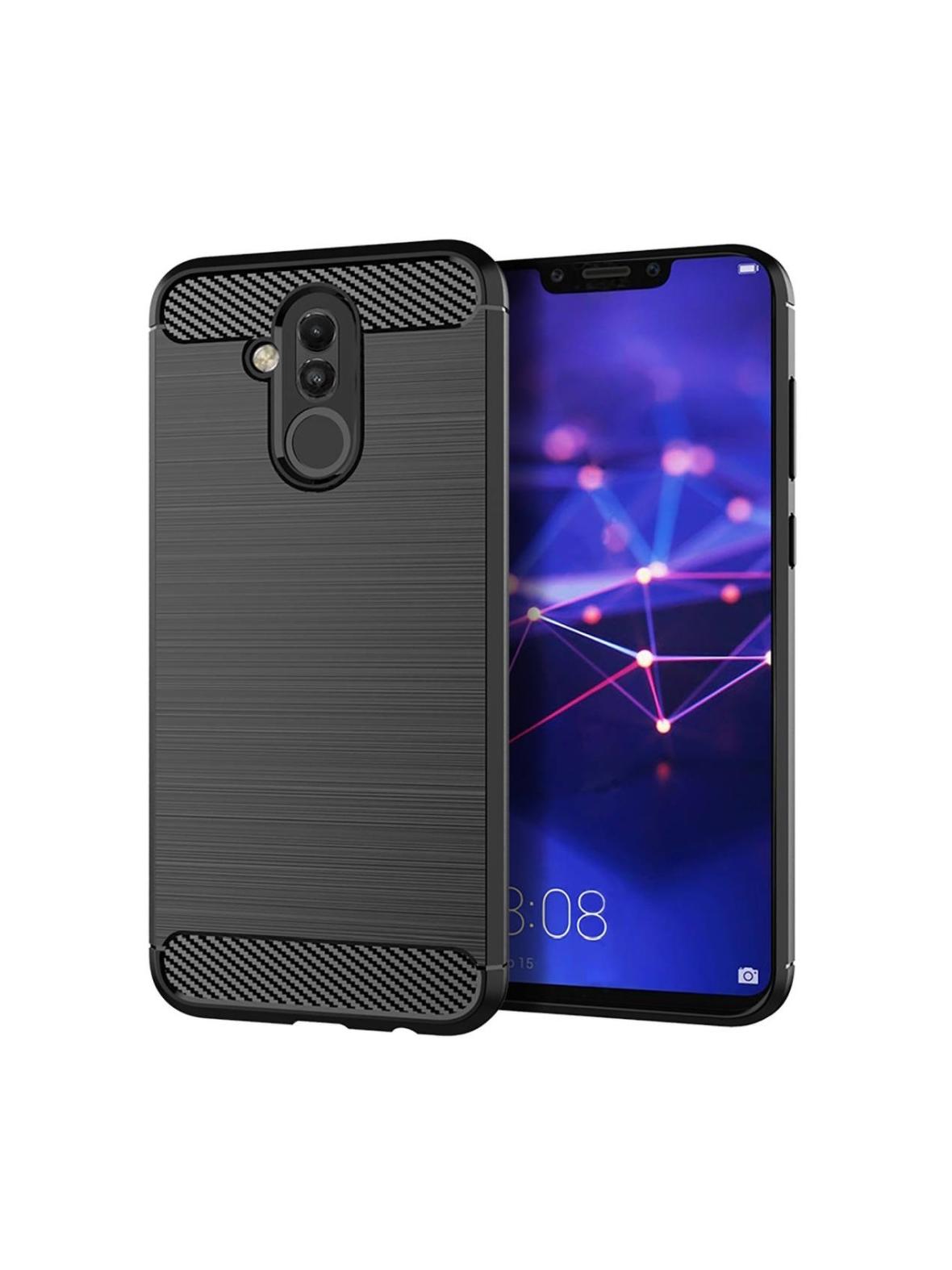 Futerał CARBON do HUAWEI Mate 20 Lite czarny