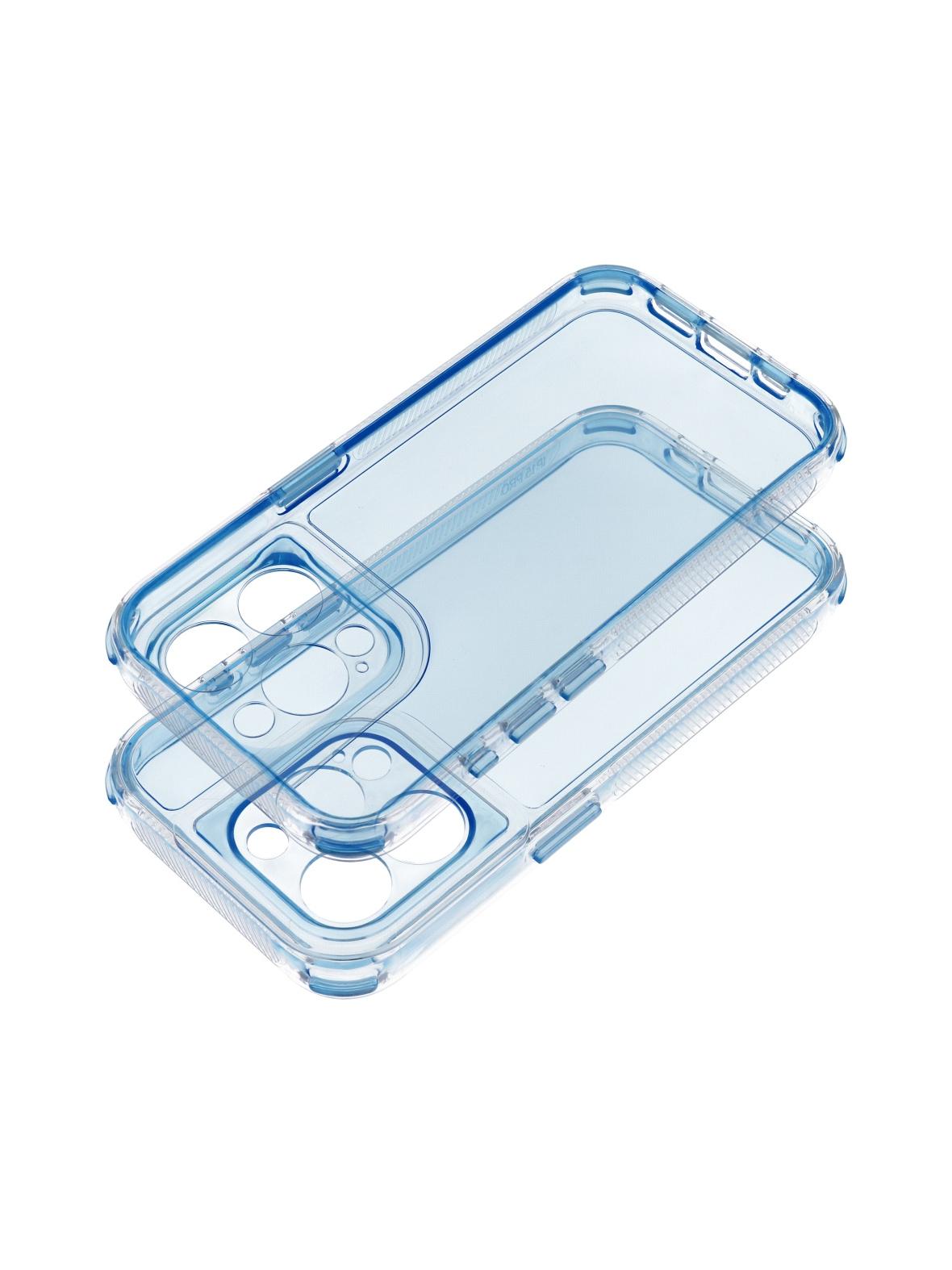 Futerał MATRIX CLEAR do IPHONE 15 Pro niebieski