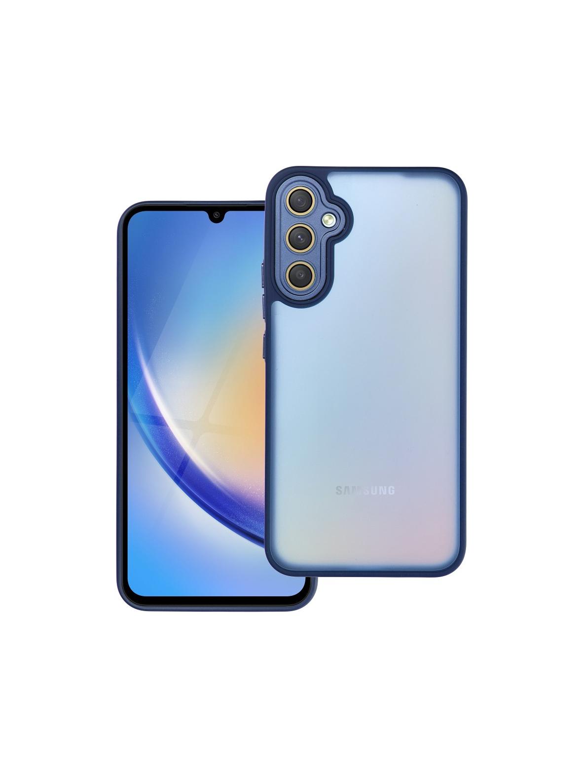 Futerał VARIETE do SAMSUNG A34 5G granatowy