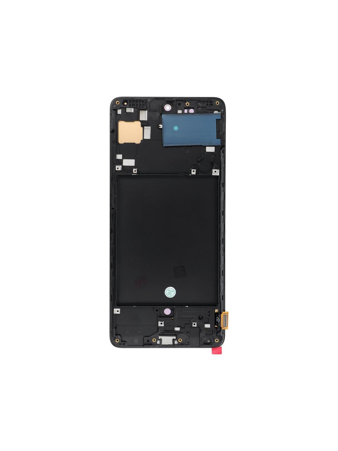 FixCell wyświetlacz LCD do SAMSUNG A71 4G A715 OLED z ramką