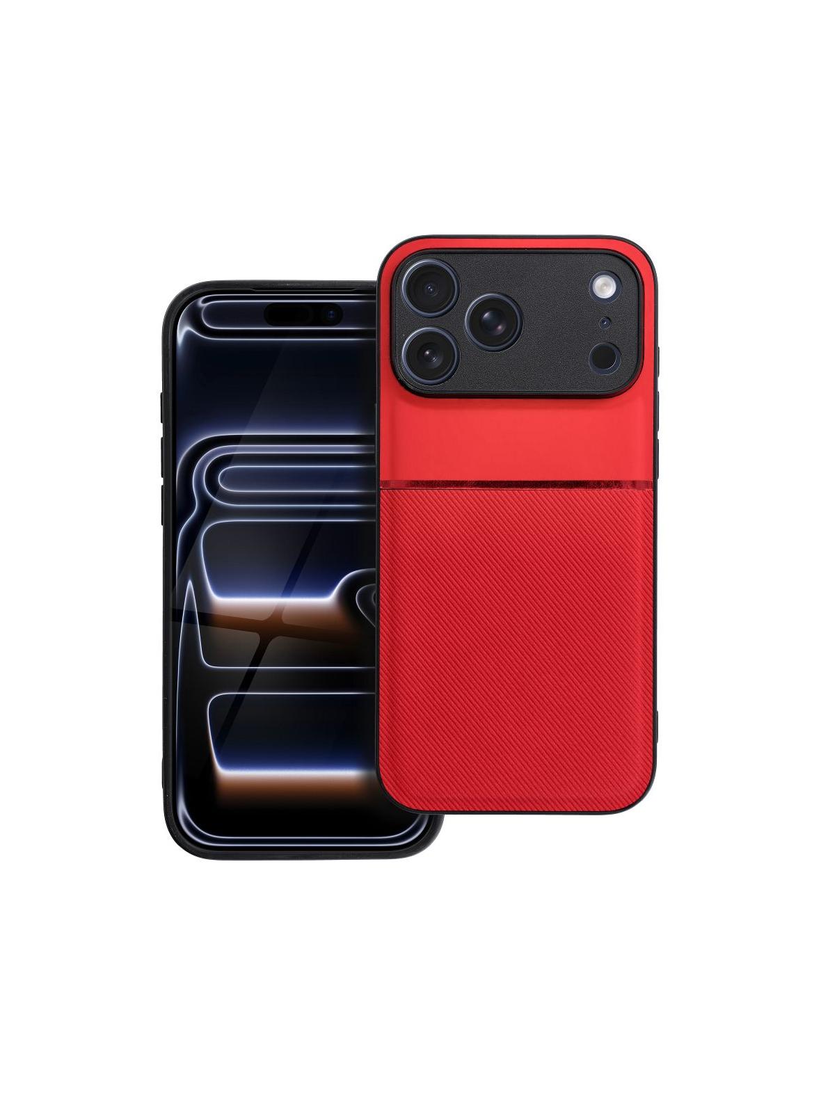 Futerał NOBLE do IPHONE 17 Pro Max czerwony