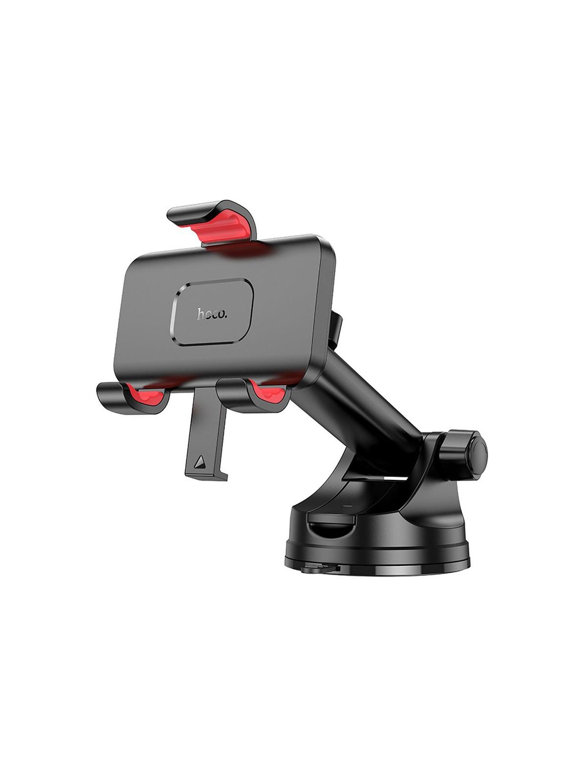 Uchwyt na telefon do samochodu uniwersalny Hoco do szyby / deski H22 czarny
