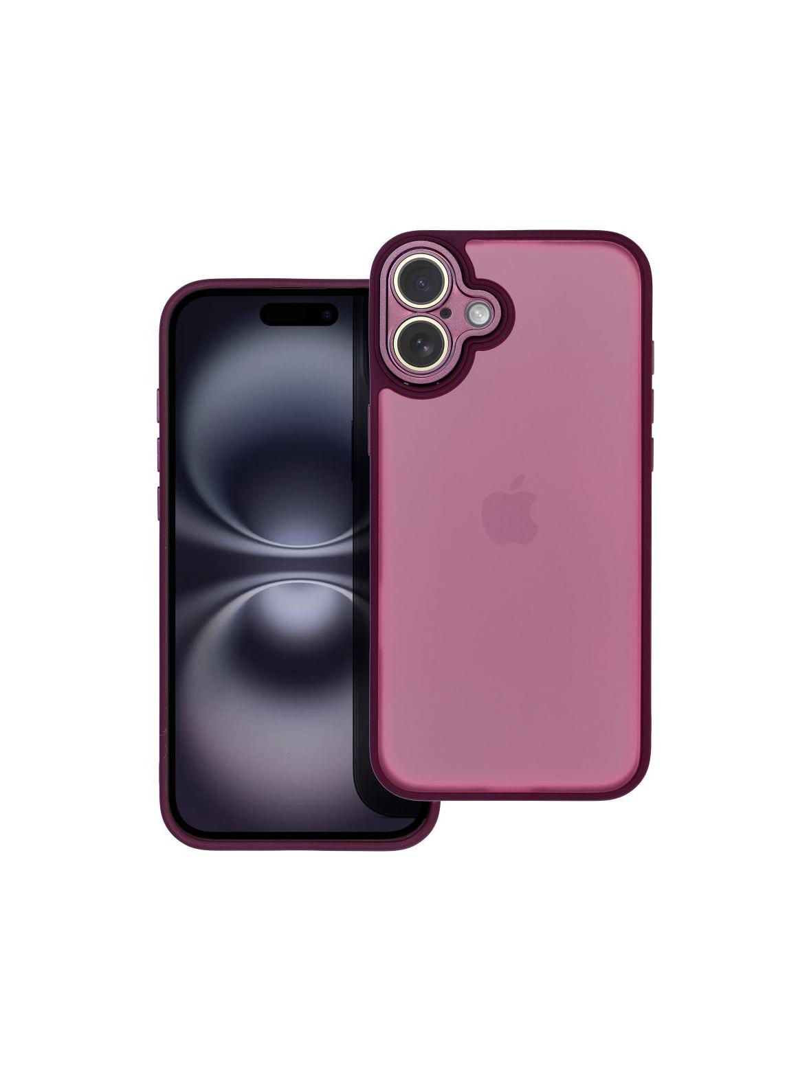 Futerał VARIETE do IPHONE 16 Plus purpurowy