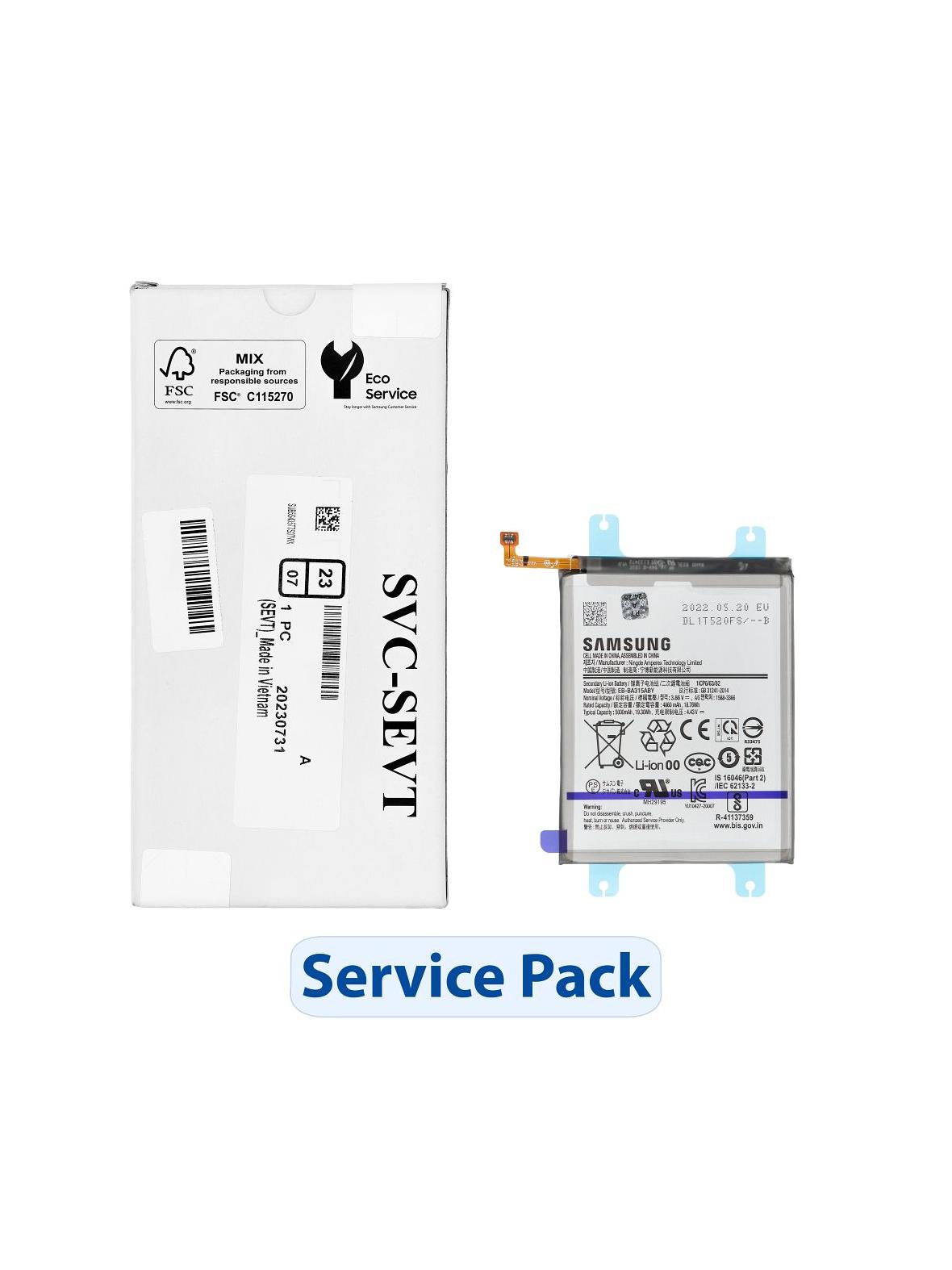 ServicePack Bateria EB-BA315ABY do SAMSUNG  A22/A32 4G GH82-25567A