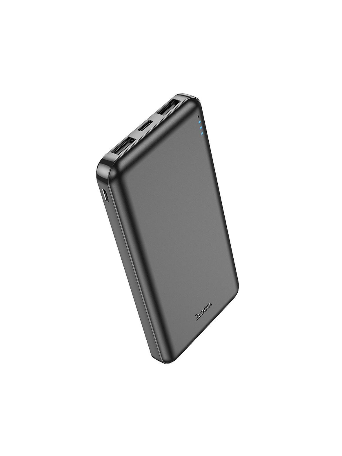Powerbank Hoco 10000 mAh 2,1A J100 czarny