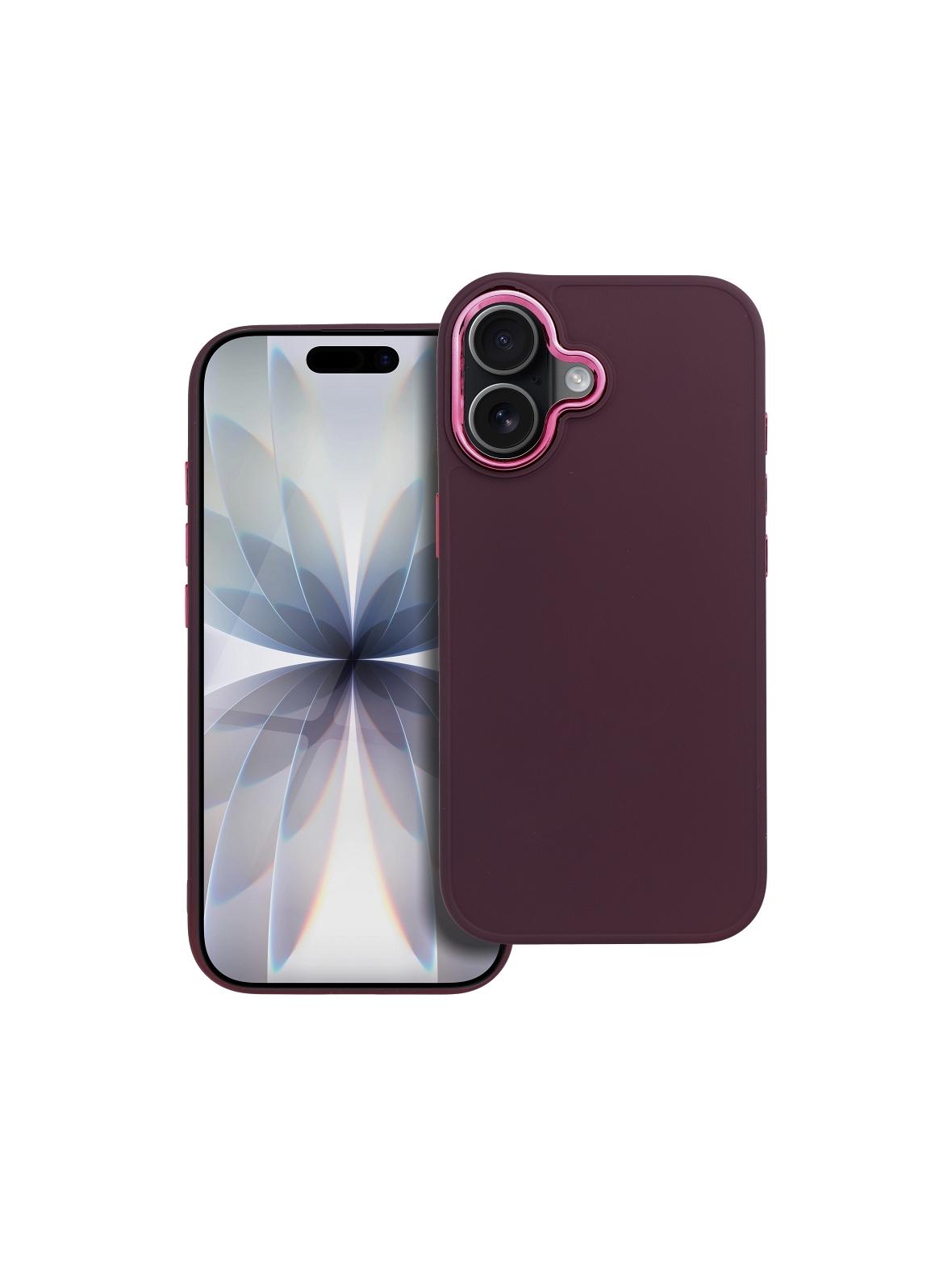 Futerał FRAME do IPHONE 17 fioletowy